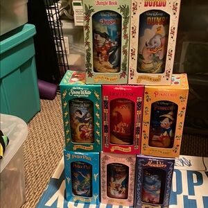Disney Collector Series Burger King Kids Toys Set never used. Brand new in boxes